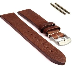Leather Watch Strap 18mm